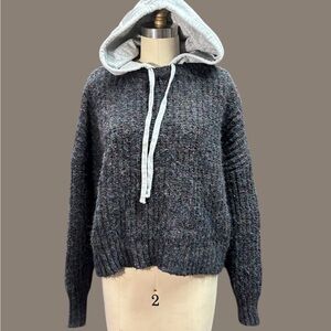 Aerie Offline Sweater with Sweatshirt Hood